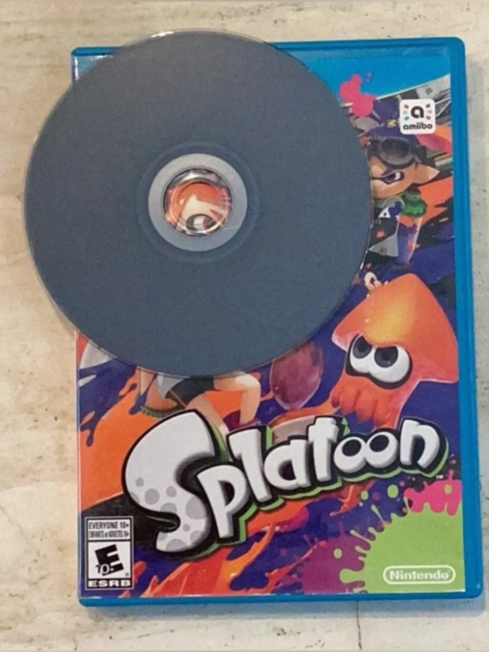 Splatoon Nintendo Wii U Game CIB Tested